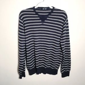 💫3/$12 J Crew Factory | striped sweater M